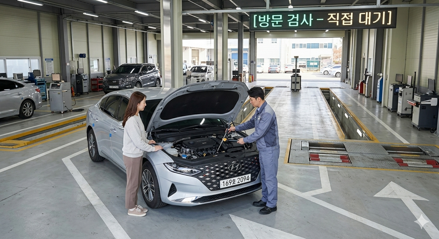자동차 검사대행 픽업 안내