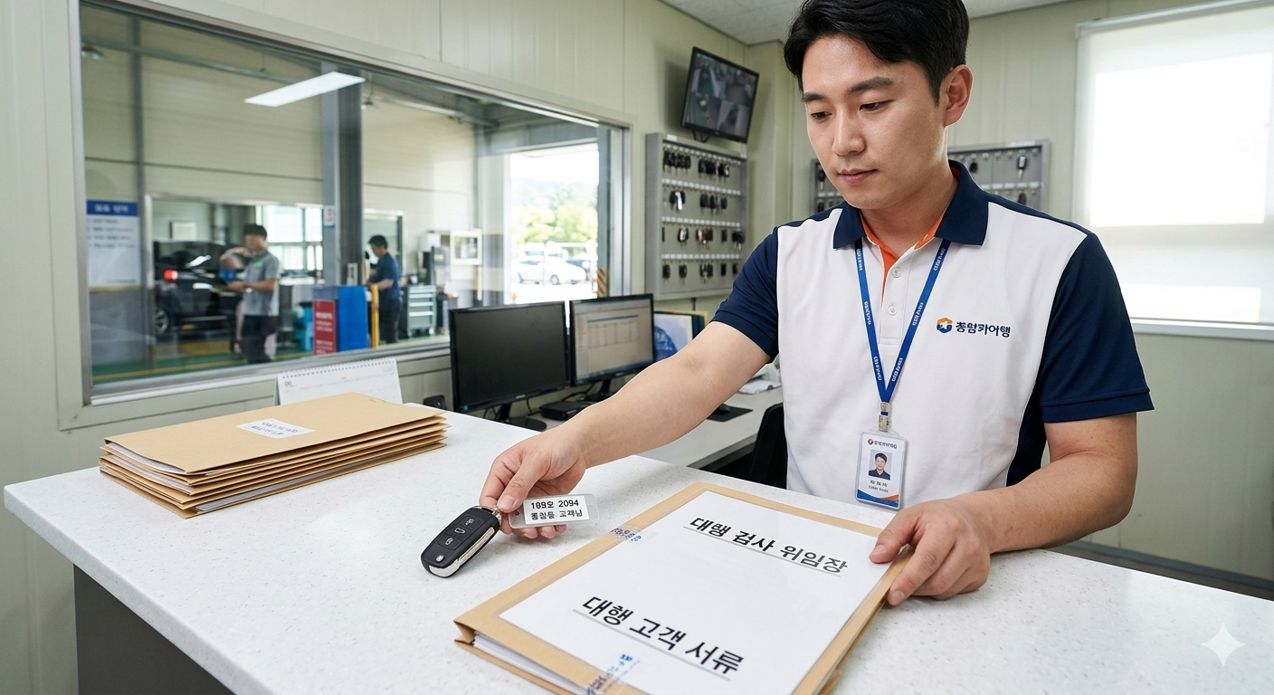 자동차 정기검사 예약